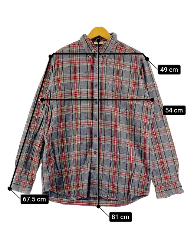 L.L.Bean ネルシャツ