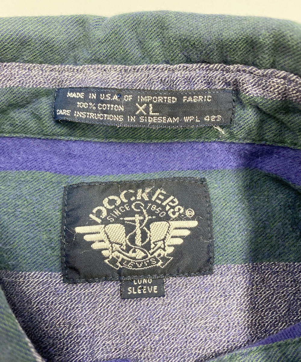 DOCKERS ネルシャツ
