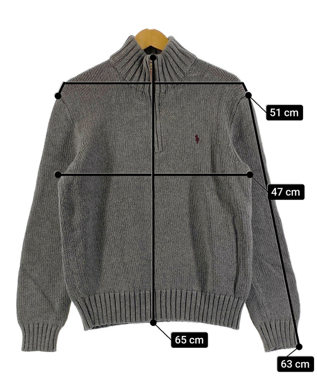 Ralph Lauren ブランドハーフZIPニット