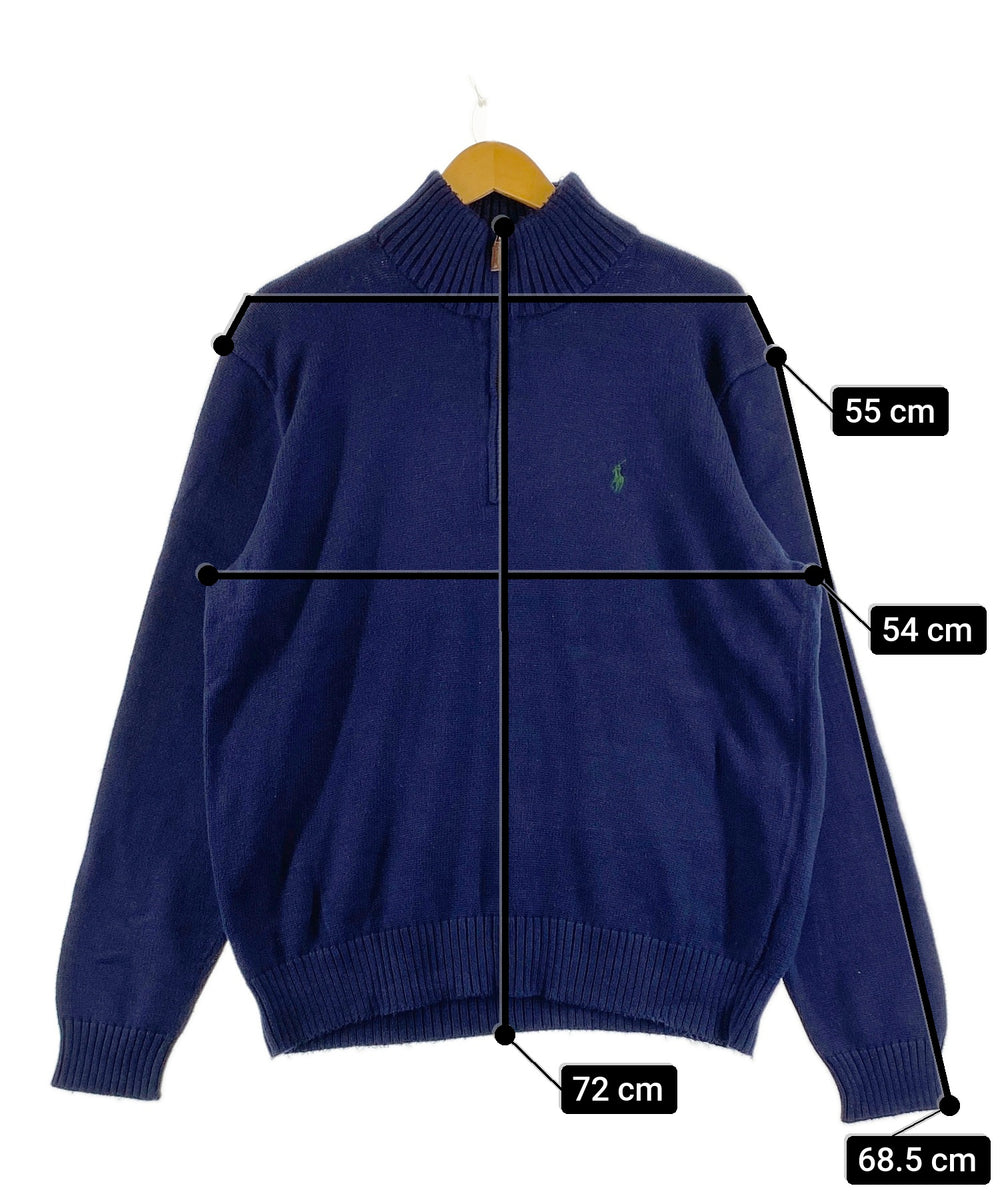 Ralph Lauren ブランドハーフZIPニット