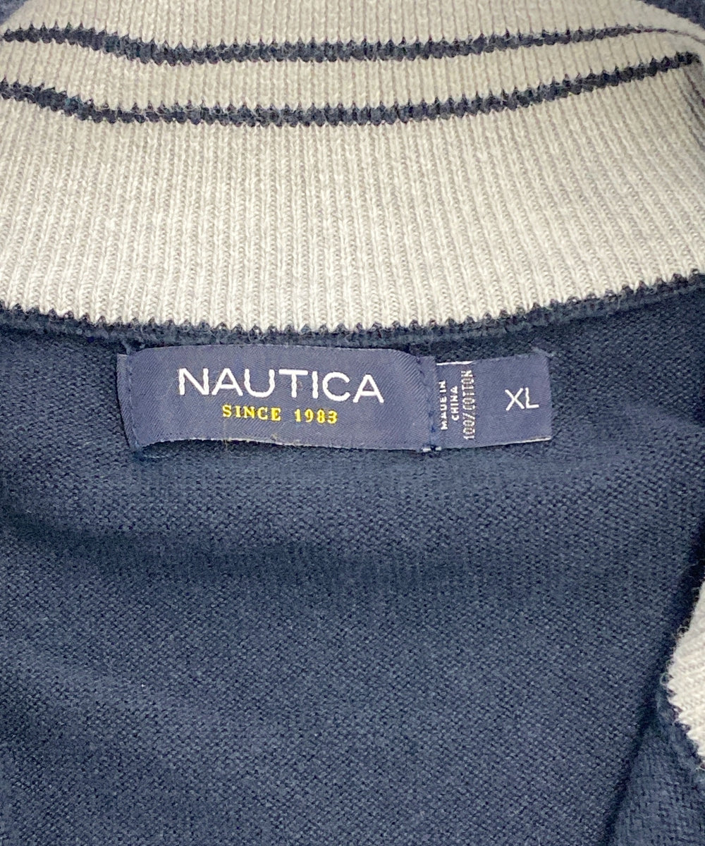 NAUTICA ブランドハーフZIPニット
