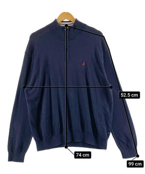 NAUTICA ブランドハーフZIPニット