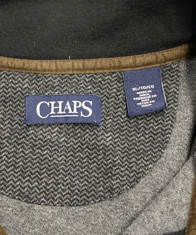 CHAPS ブランドハーフZIPニット