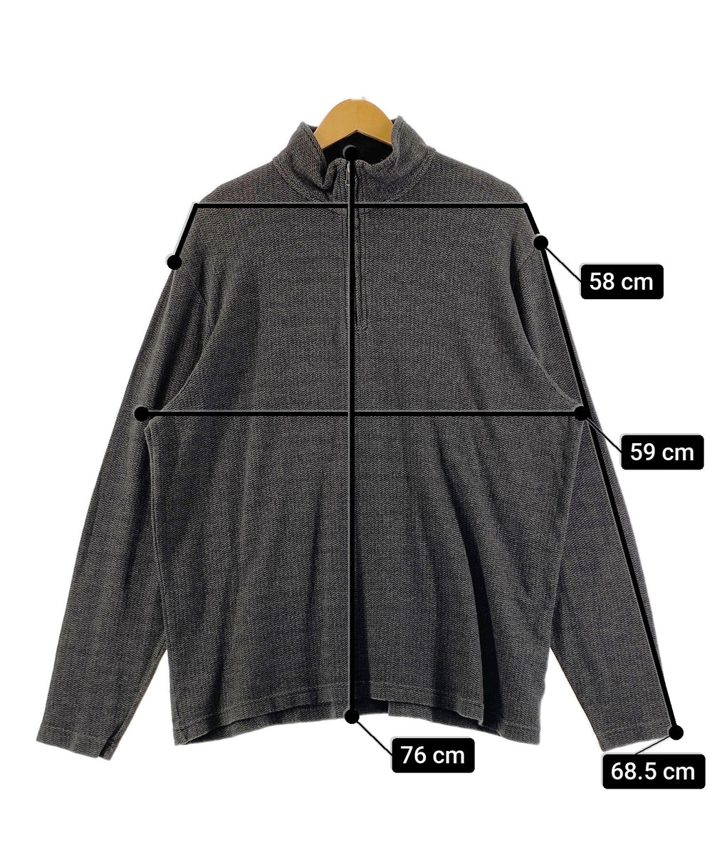 CHAPS ブランドハーフZIPニット