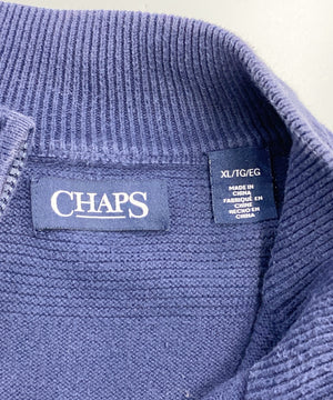 CHAPS ブランドハーフZIPニット