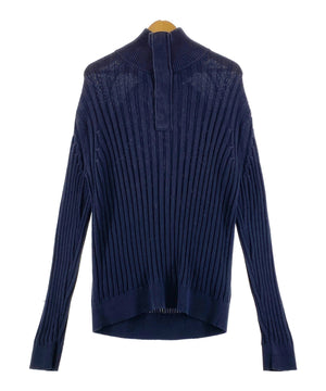 TOMMY ブランドハーフZIPニット