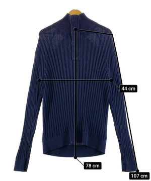 TOMMY ブランドハーフZIPニット