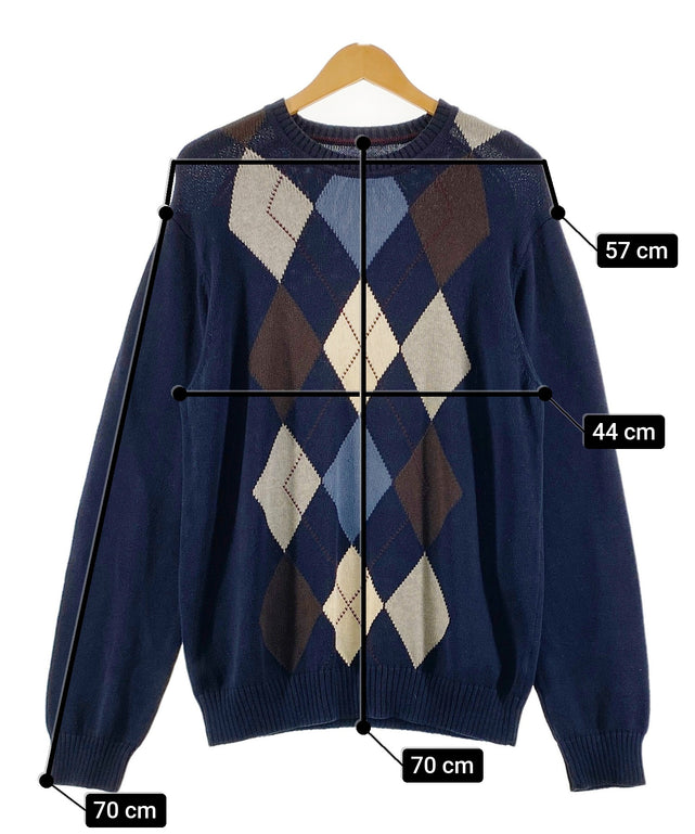 David Taylor アーガイルニット