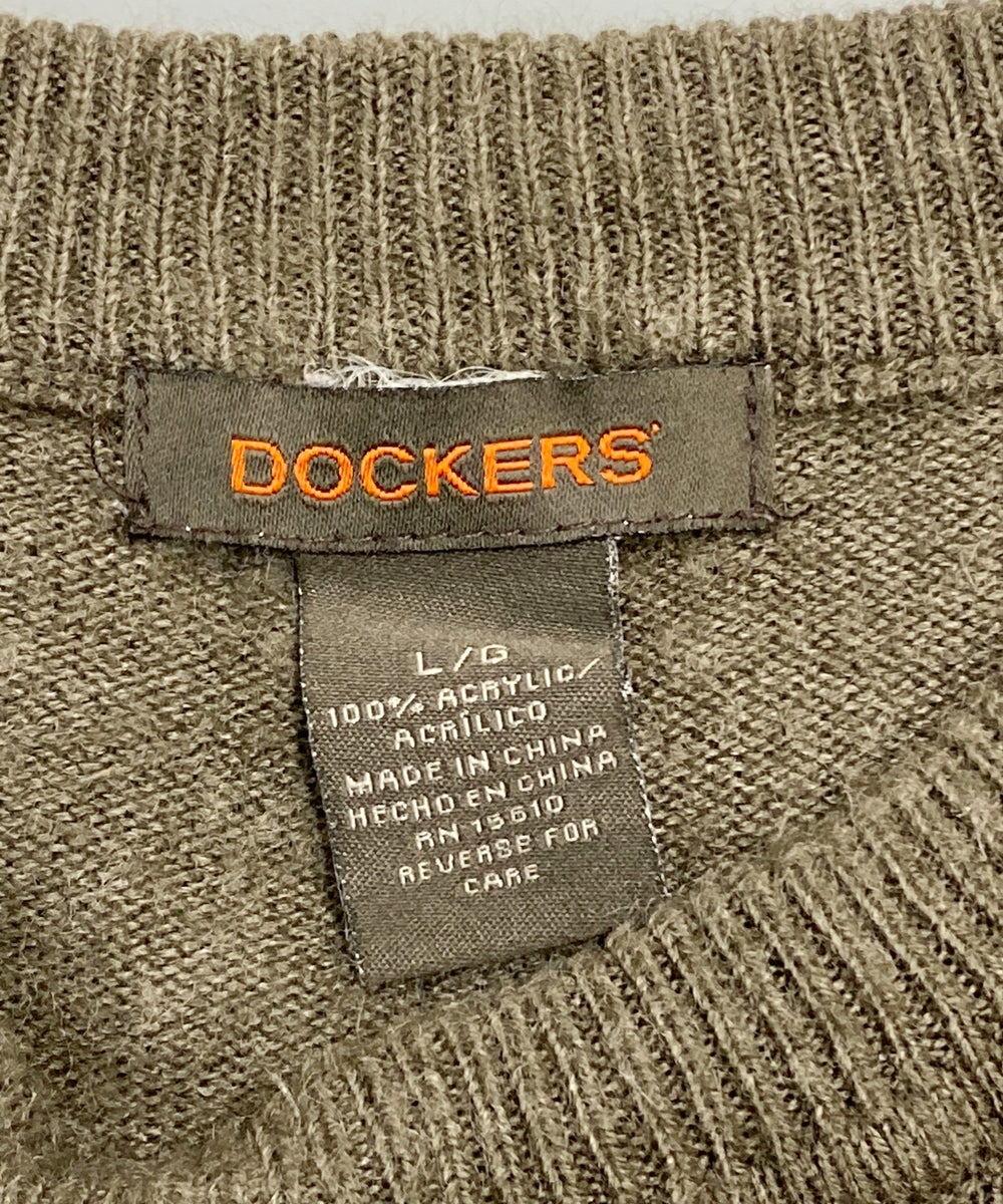 DOCKERS アーガイルニット
