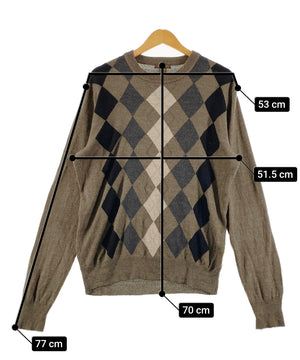 DOCKERS アーガイルニット