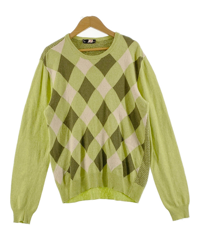 アーガイルニット