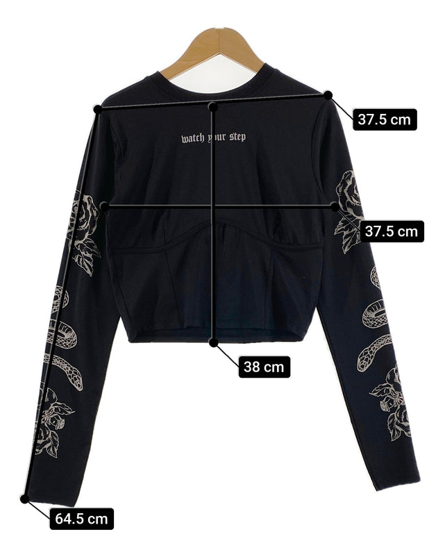 FAITH GUARDER ブラック長袖カットソー FB SISTER 長袖Tシャツ – WEGO ONLINE STORE