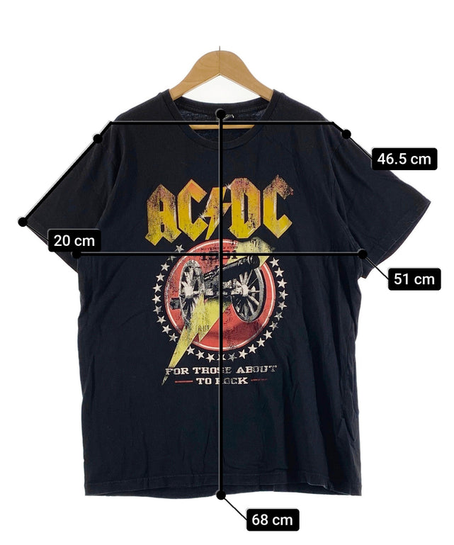 AC/DC バンドTシャツ