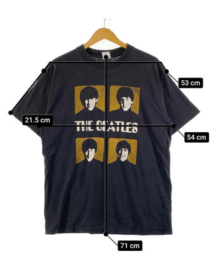 THE ブラック 2XL バンドTシャツ Beatles The BEATLES】ロックTシャツ BEATLES THE メンズ バンドTシャツ メンズ ミュージシャン