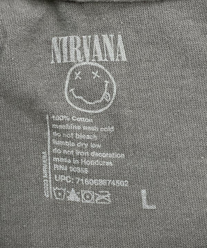 NIRVANAバンドTシャツ