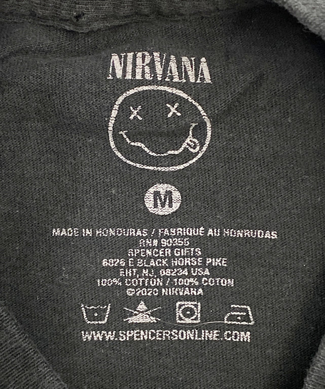 NIRVANAバンドTシャツ