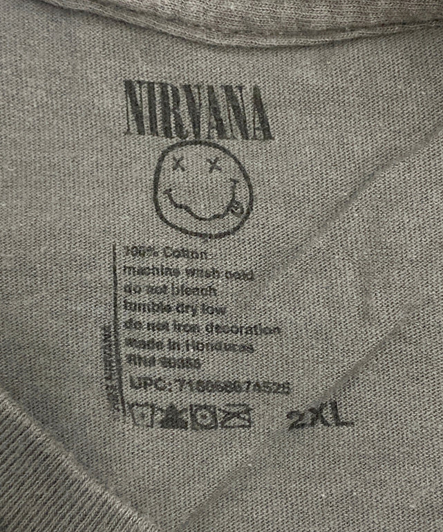 NIRVANAバンドTシャツ