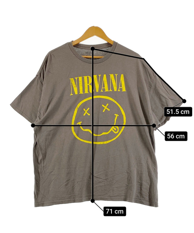 NIRVANAバンドTシャツ