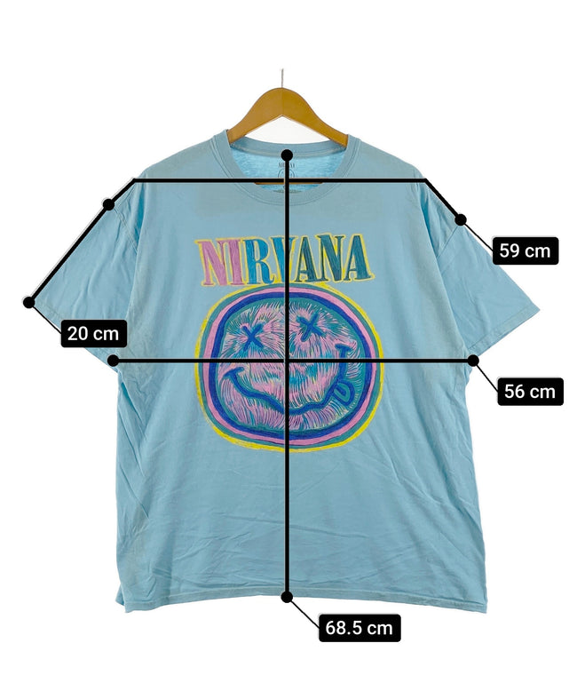 NIRVANAバンドTシャツ