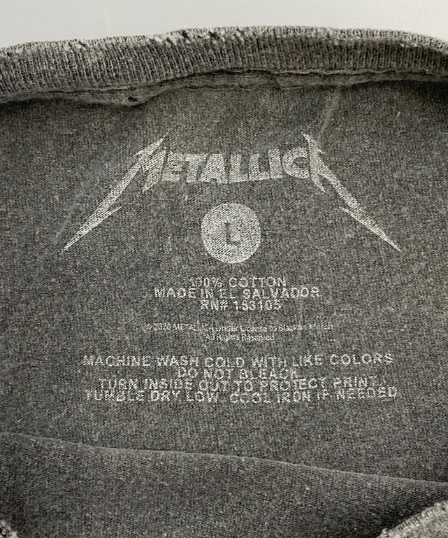 METALLICAバンドTシャツ