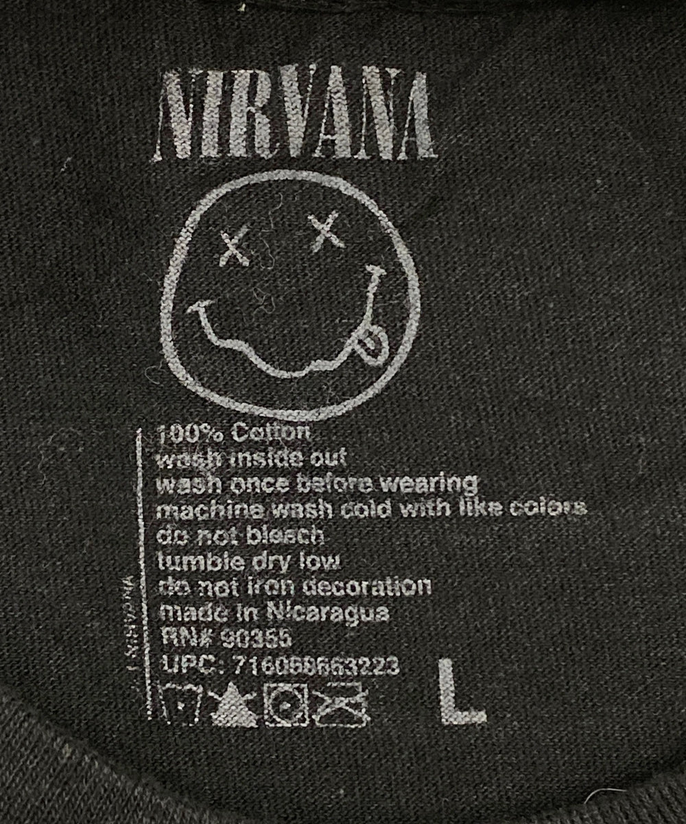 NIRVANAバンドTシャツ