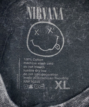 NIRVANAバンドTシャツ