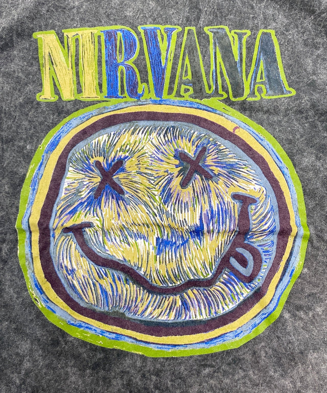 NIRVANAバンドTシャツ