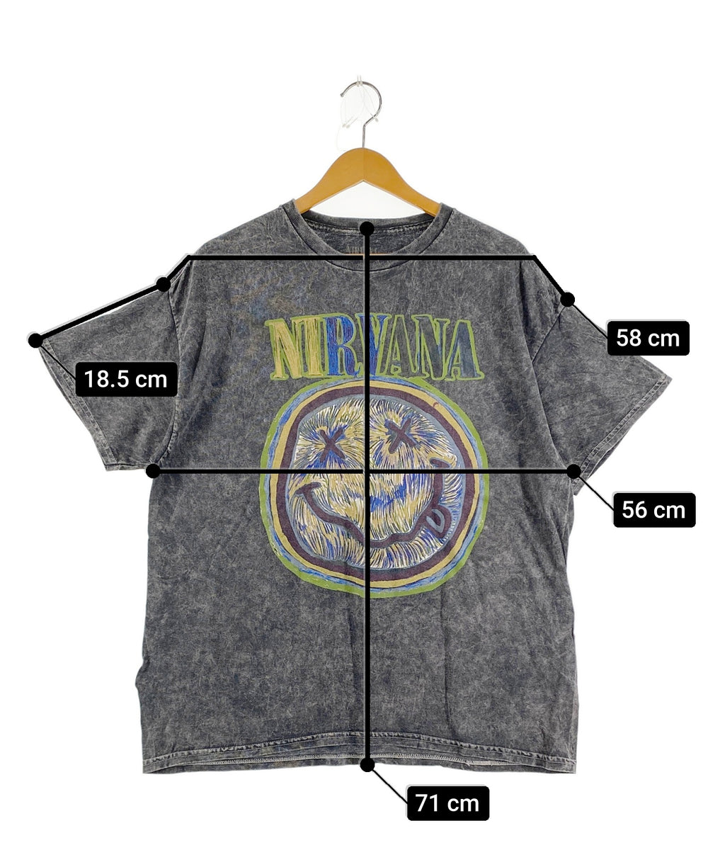 NIRVANAバンドTシャツ