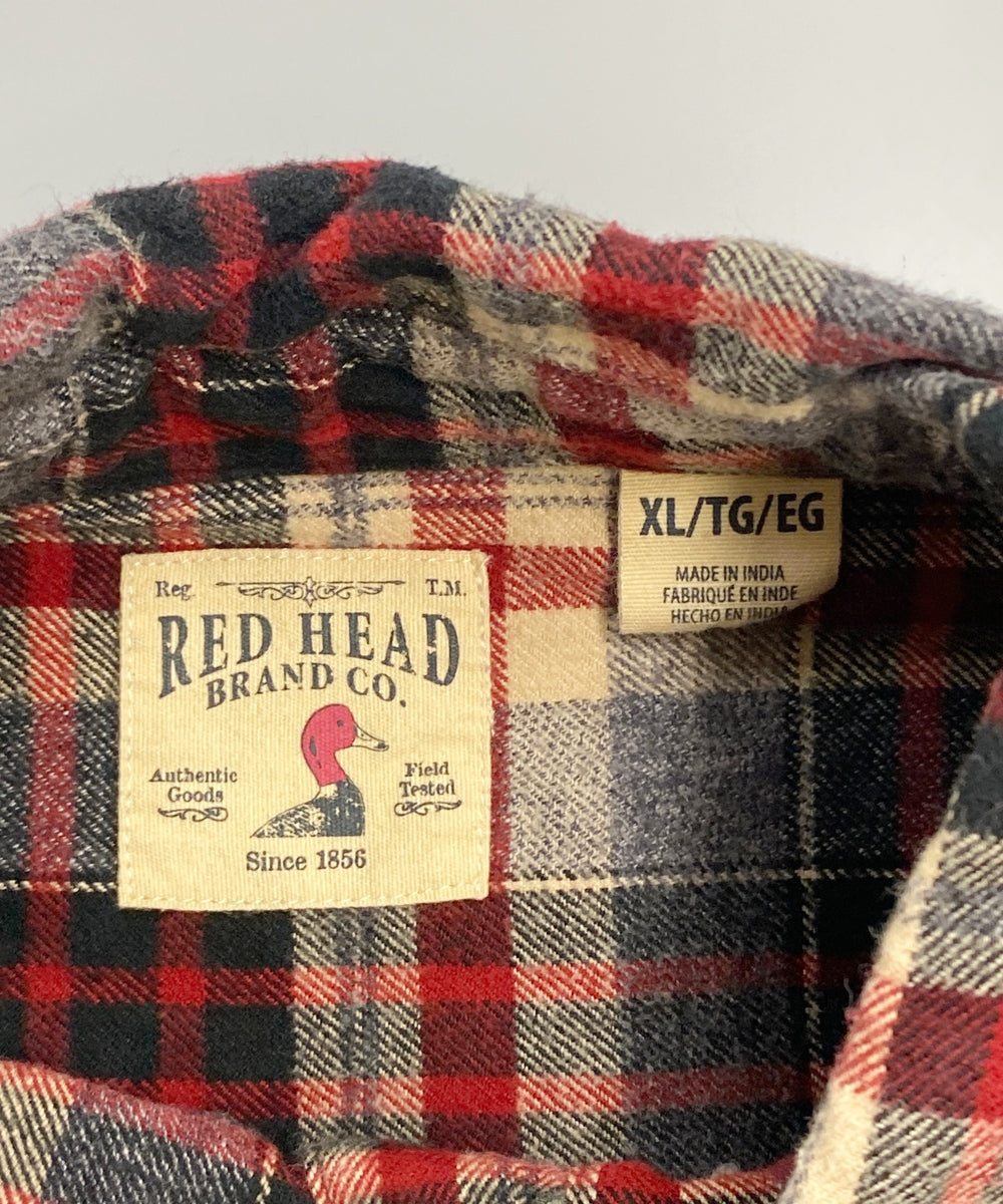 RED HEAD ネルシャツ