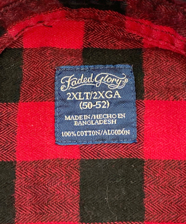 Faded Glory ネルシャツ