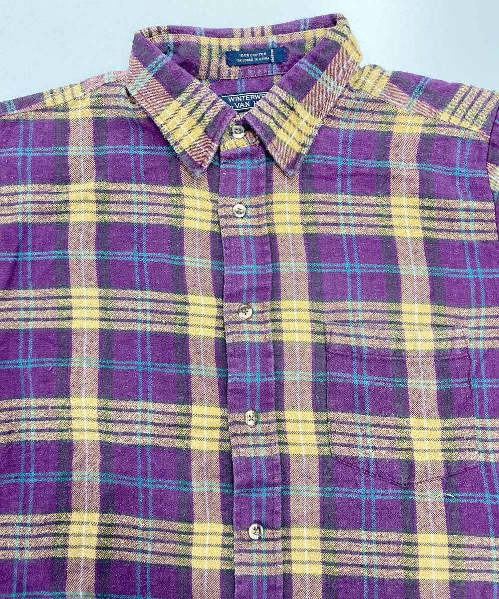 VAN HEUSEN ネルシャツ