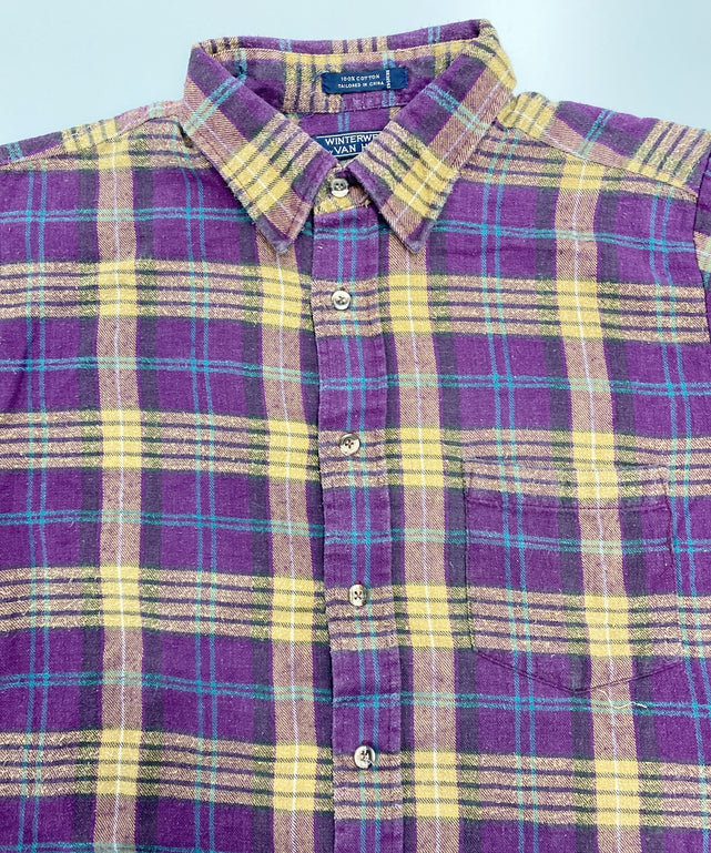 VAN HEUSEN ネルシャツ