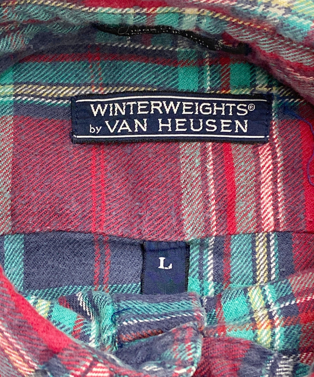VAN HEUSEN ネルシャツ