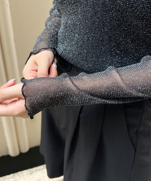 ラメシアートップス