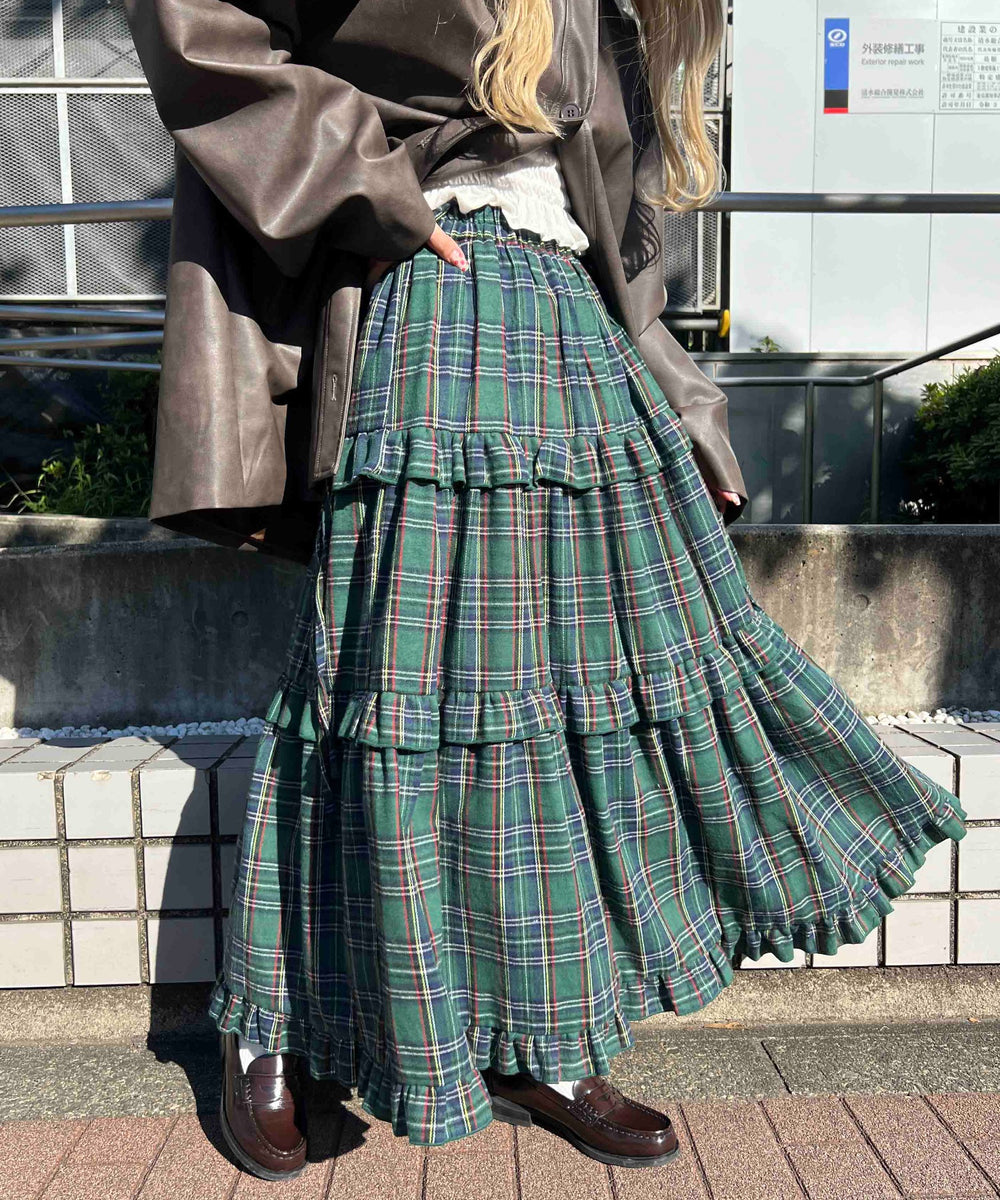 グリーン モデル：160㎝ F着用