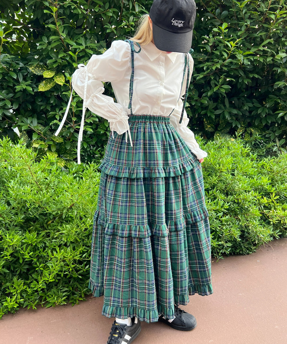 グリーン モデル：165 F着用