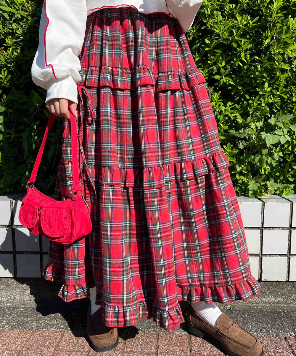 レッド モデル：160㎝ F着用