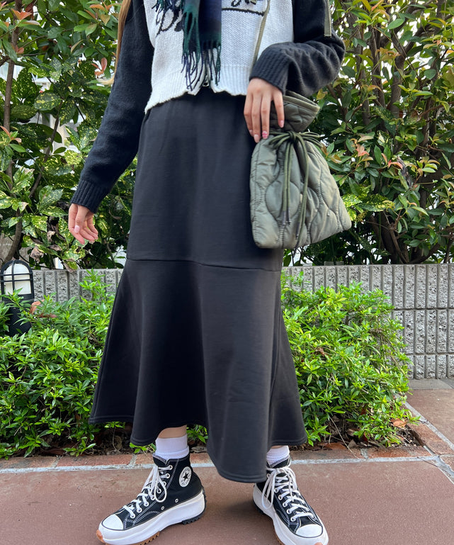 【ETRE TOKYO】スウェットスカートヒップ92cm