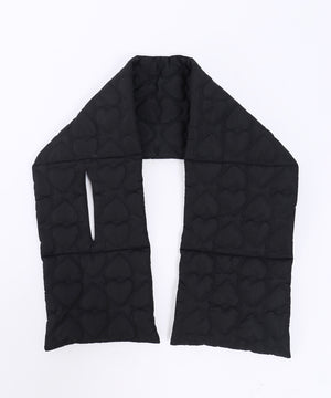 ハートキルトマフラー