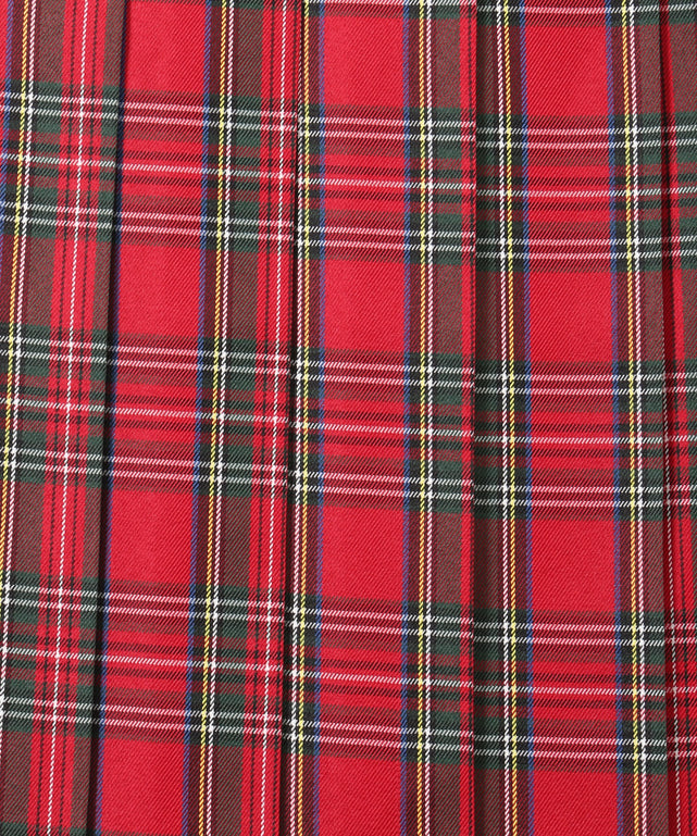 タータンチェックロングスカート