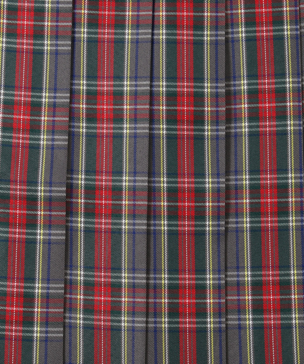 タータンチェックロングスカート