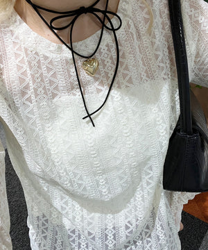 ストレッチレースロンT