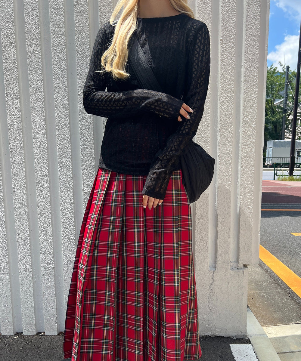 ストレッチレースロンT