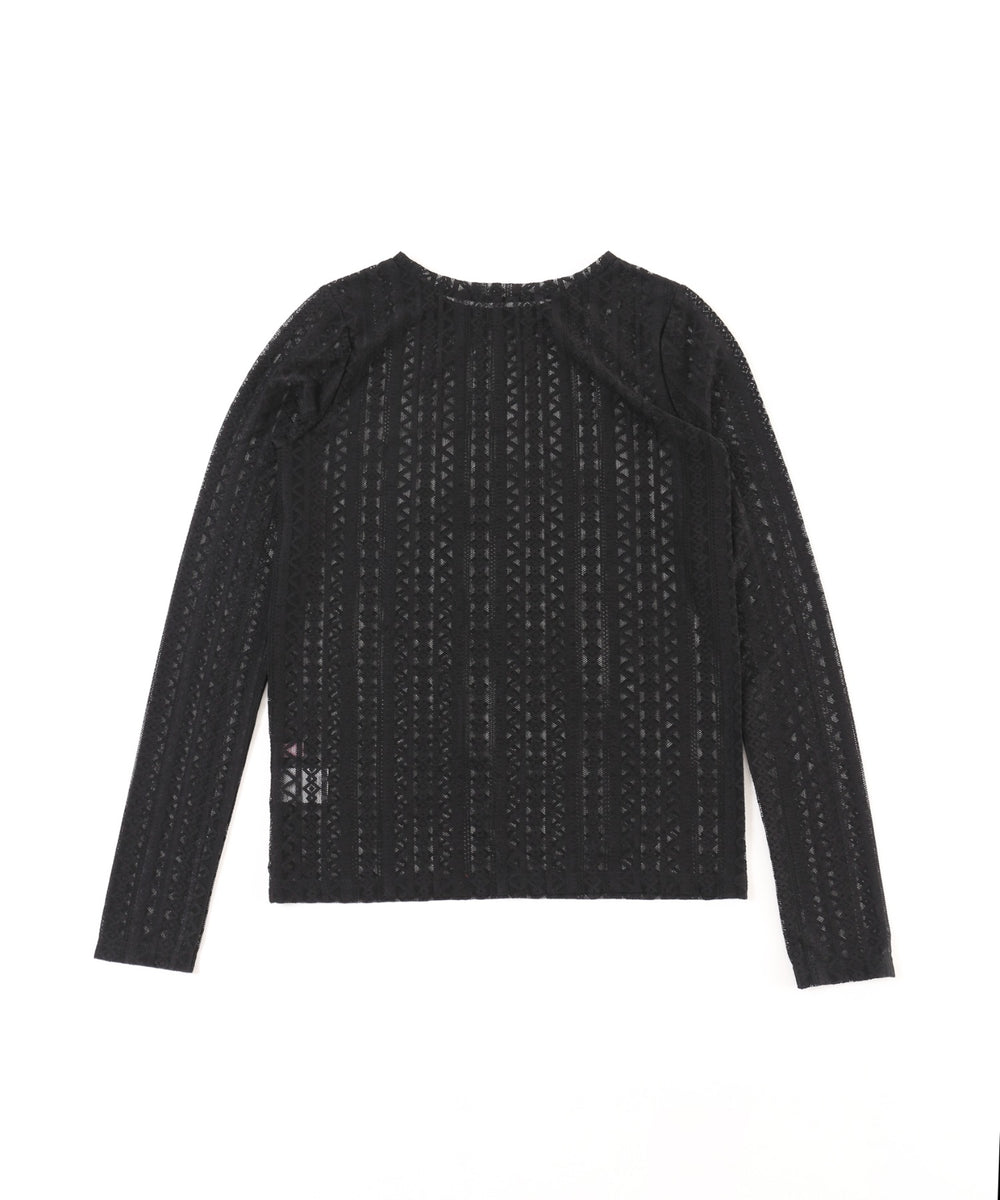 ストレッチレースロンT