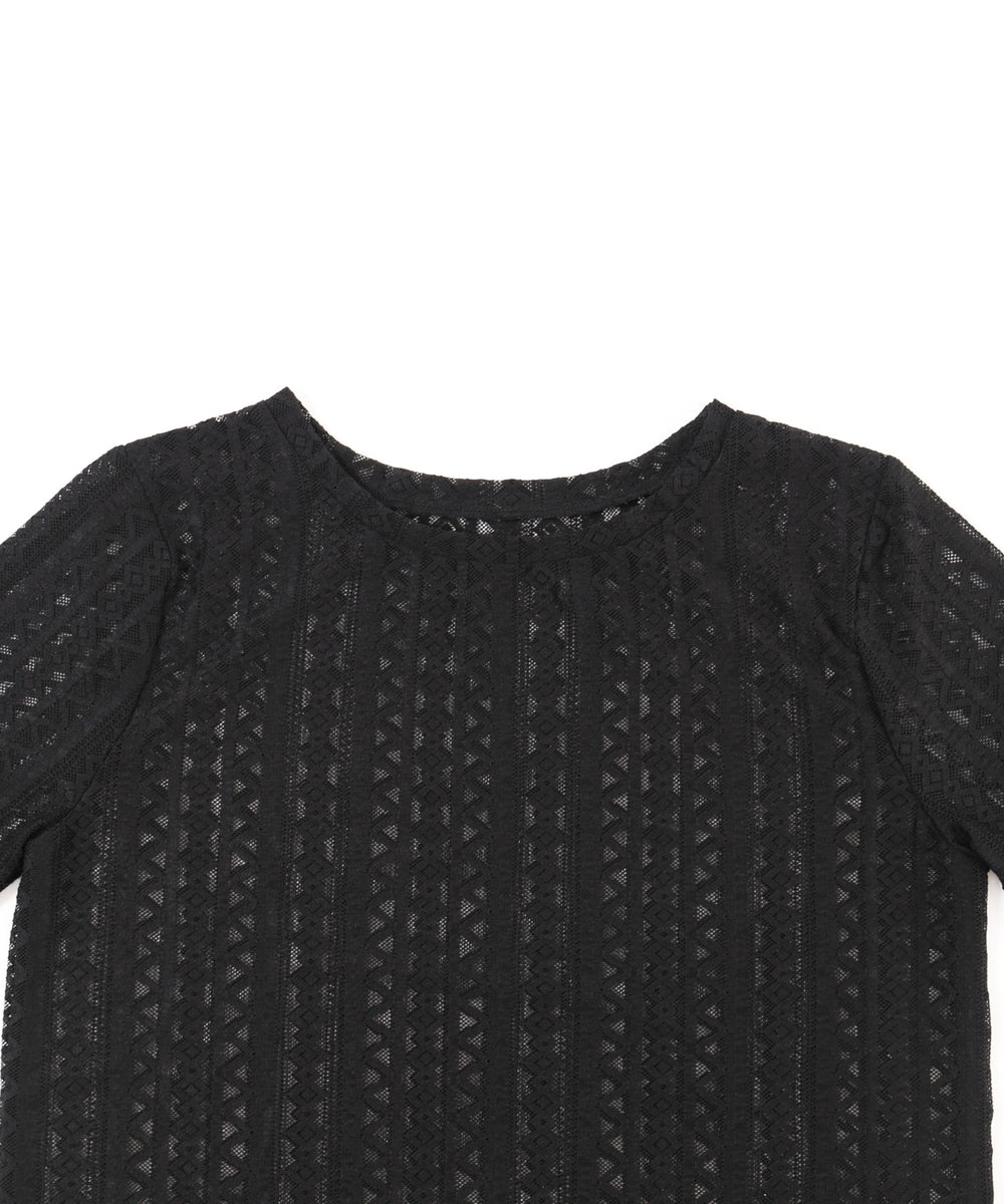 ストレッチレースロンT