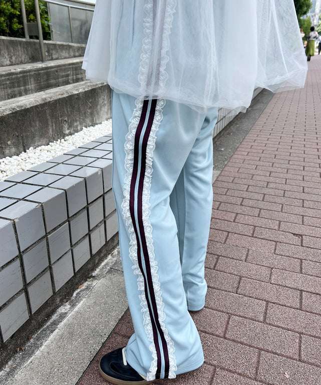 レース ライン TRACK-PANTS【完売品】 完売商品】レース ライン TRACK-PANTS