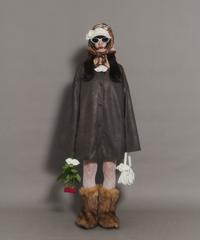 ブラウンモデル：158㎝ F着用