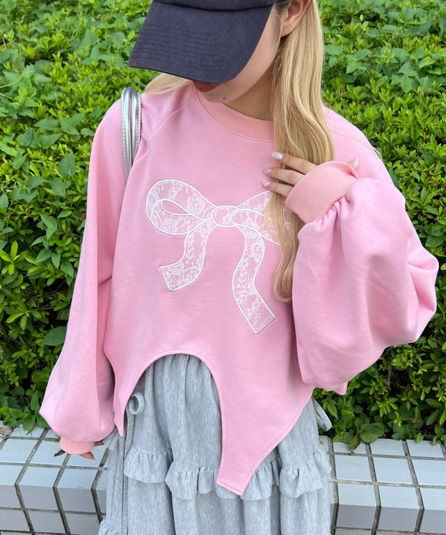 ピンク モデル：160㎝ F着用