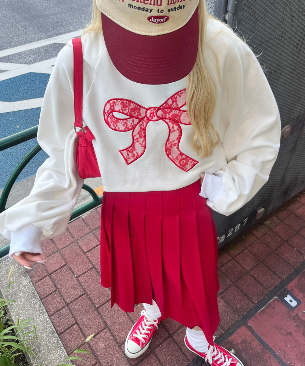 ピンク モデル：160㎝ F着用