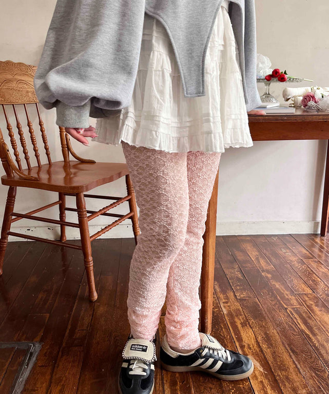 ロングレースレギンス